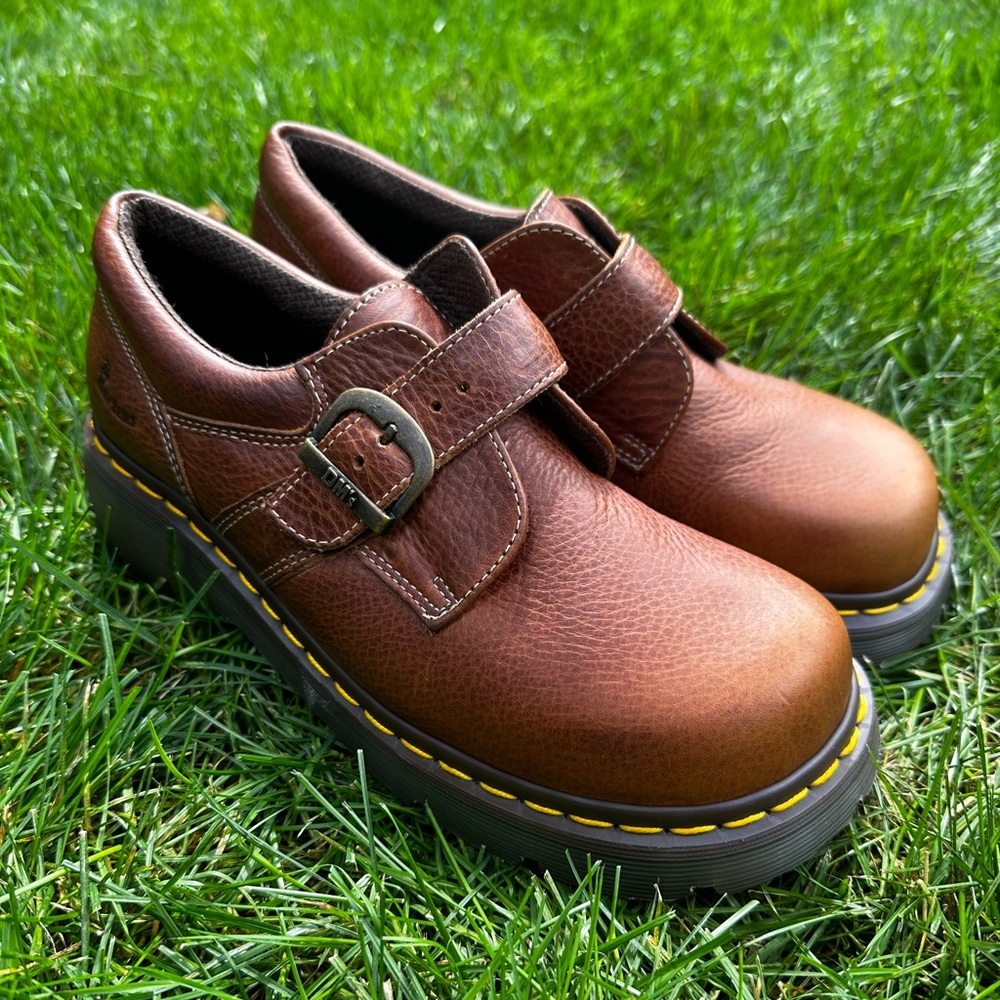 Dr Martens Peanut Brown Loafers